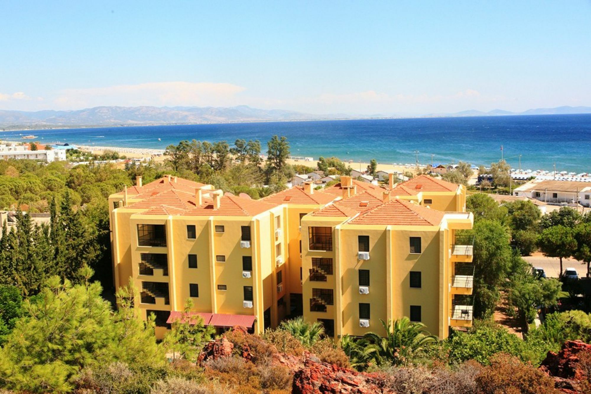 Ayvalı 팜 코트 스위트 아이발릭 B&B 외부 사진